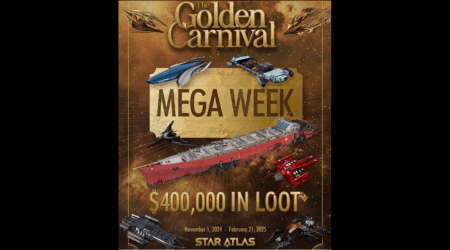 airdrops for Star Atlas - The Golden Carnival - Mega Week