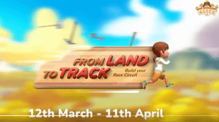 airdrops for My Neighbor Alice -  From Land to Track