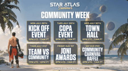 airdrops for Star Atlas Community Week