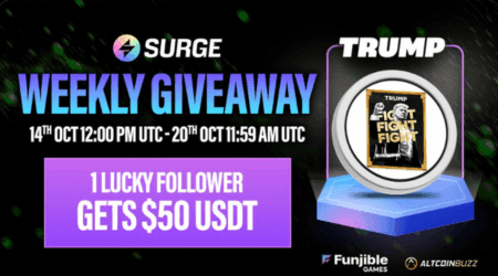 airdrops for Surge - Weekly Giveaway - Trump