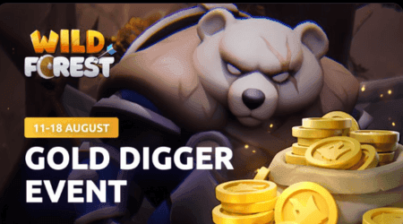 airdrops for Wild Forest - GOLD Digger Event
